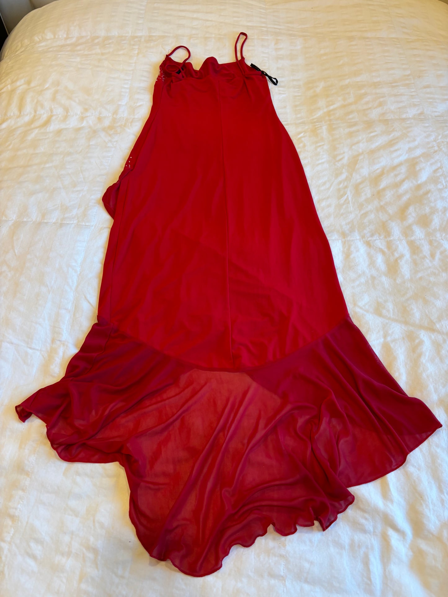 beaded maxi dress