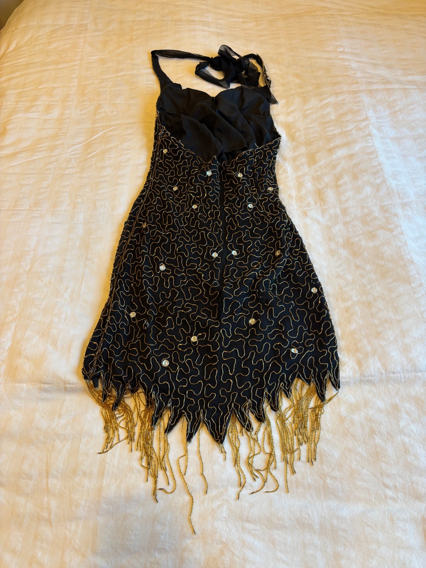 beaded fairy dress