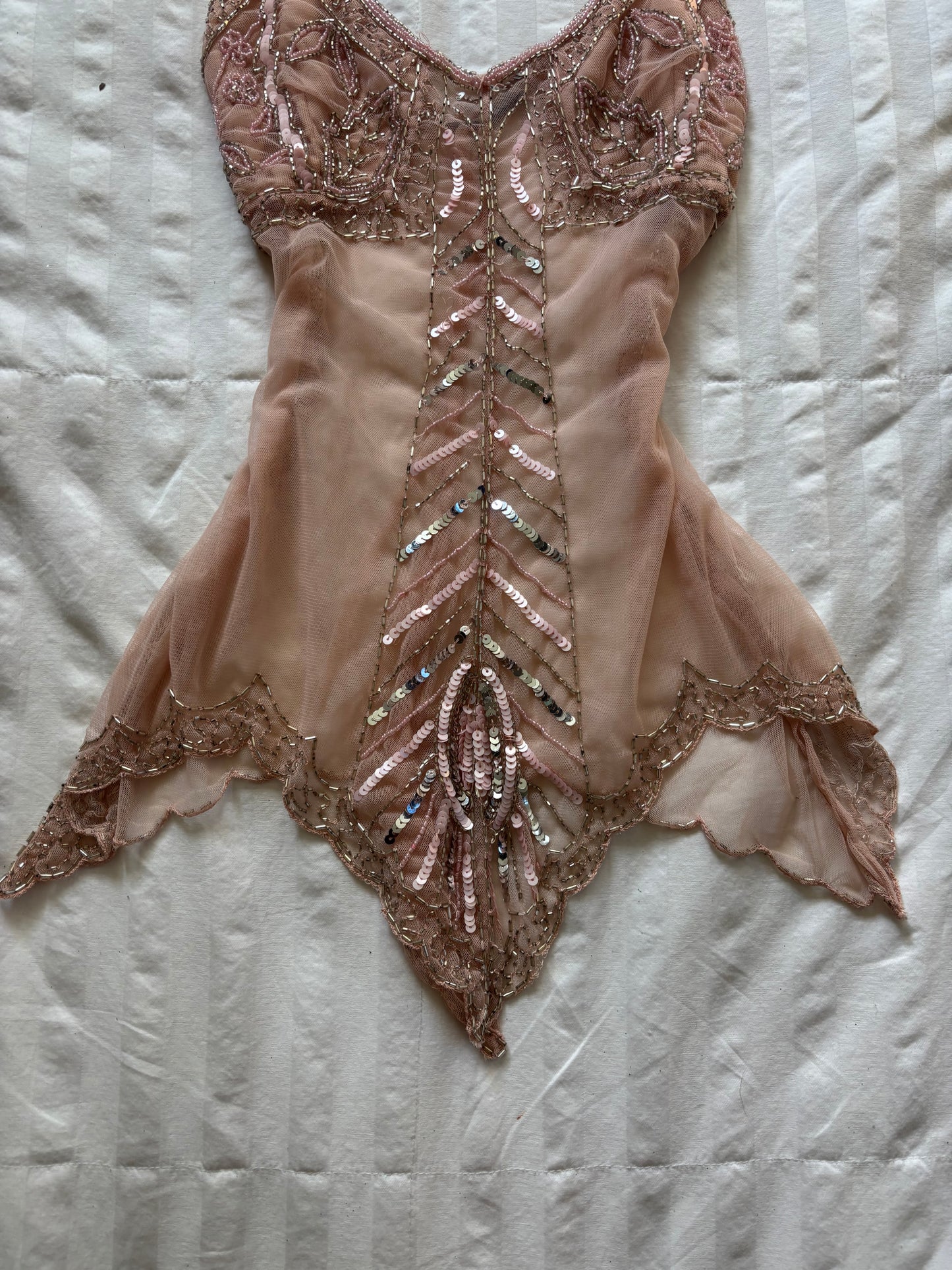 beaded top