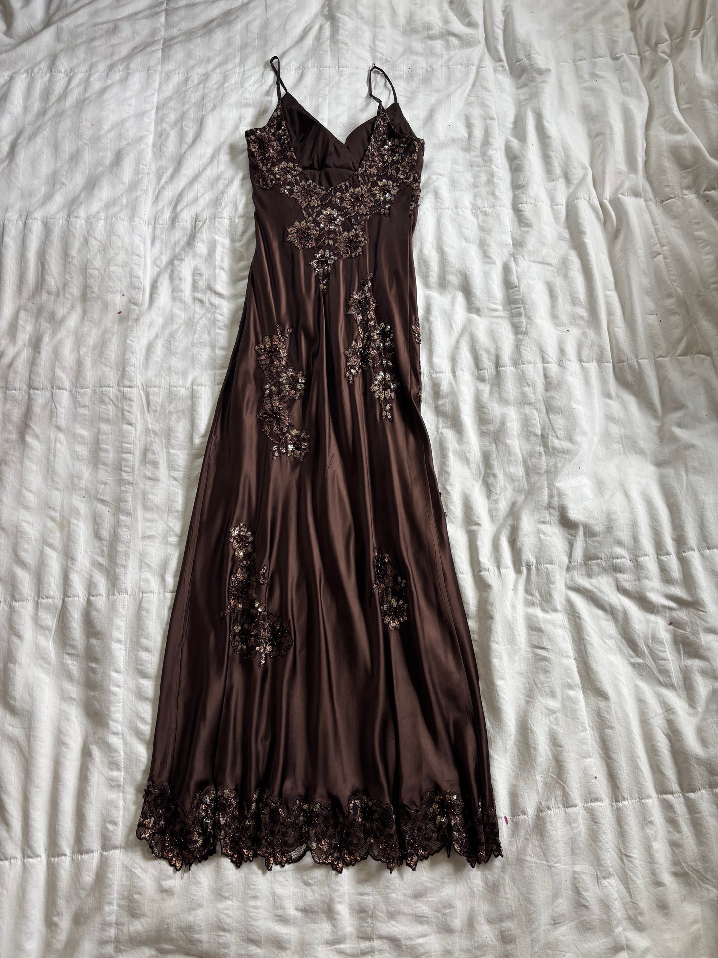adorable                                                                         beaded sue wong dress