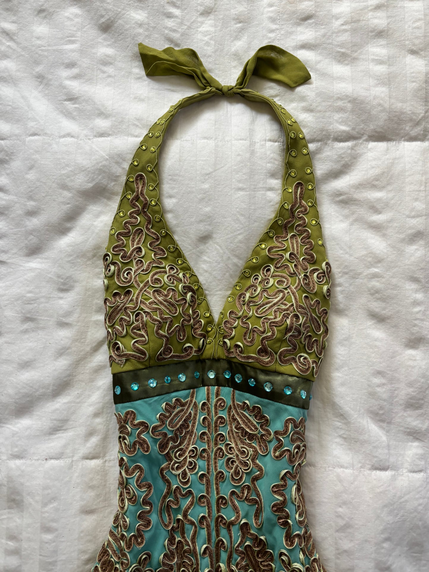 beaded vintage sue wong dress