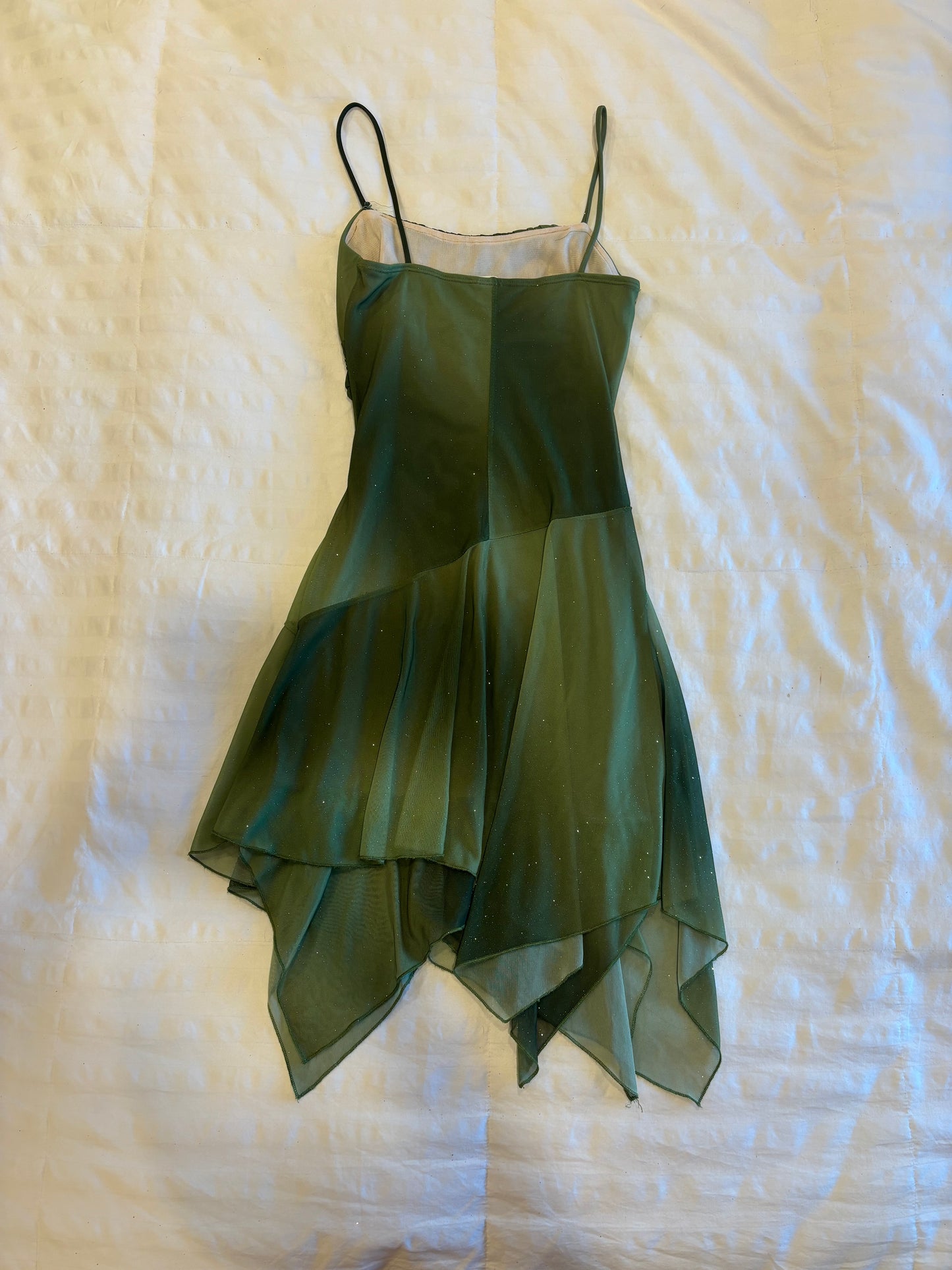 asymmetrical fairy taboo dress