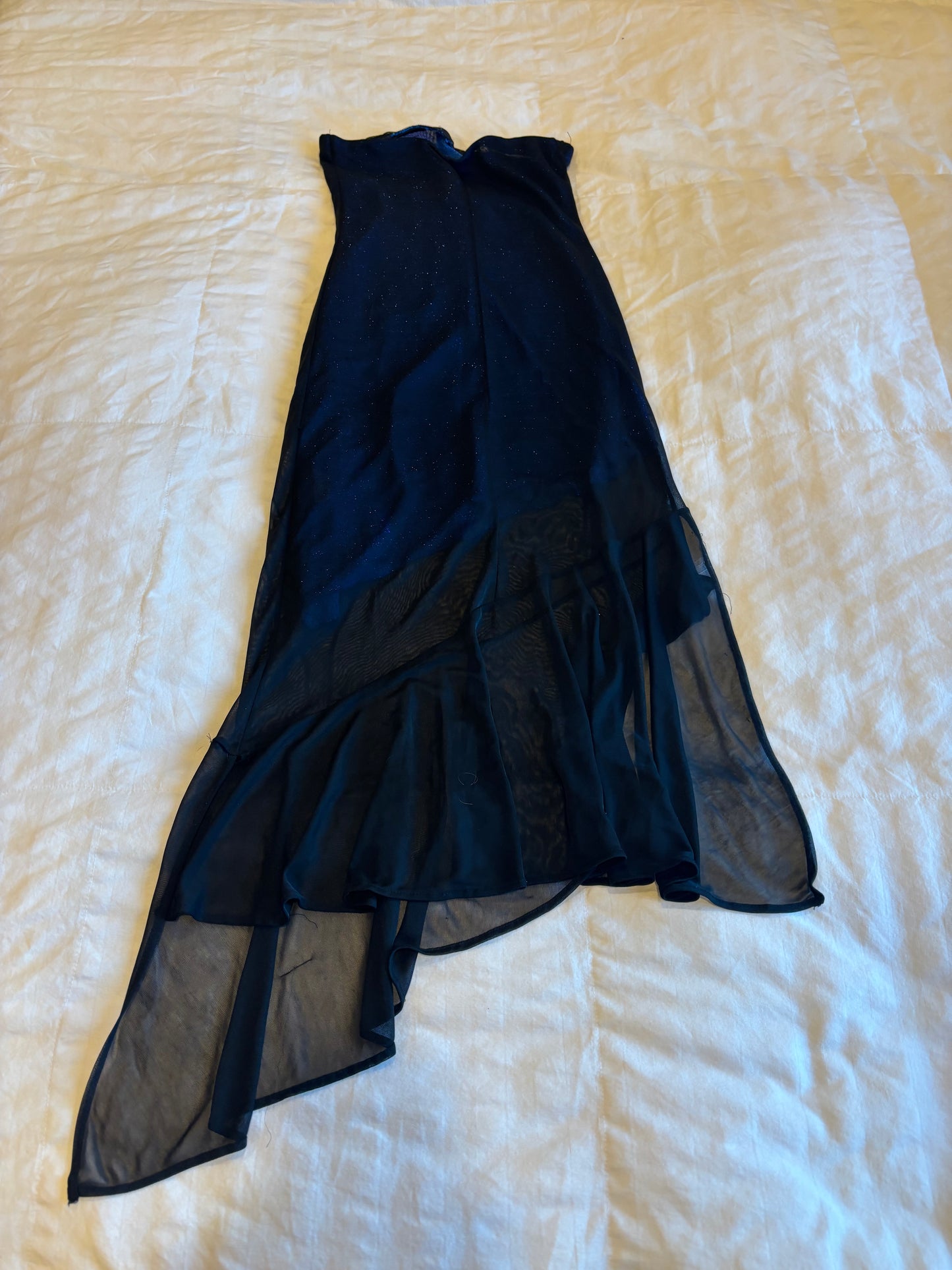 fairy strapless dress