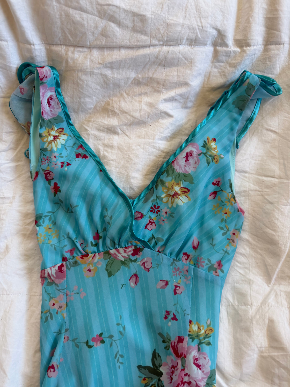 floral maxi dress