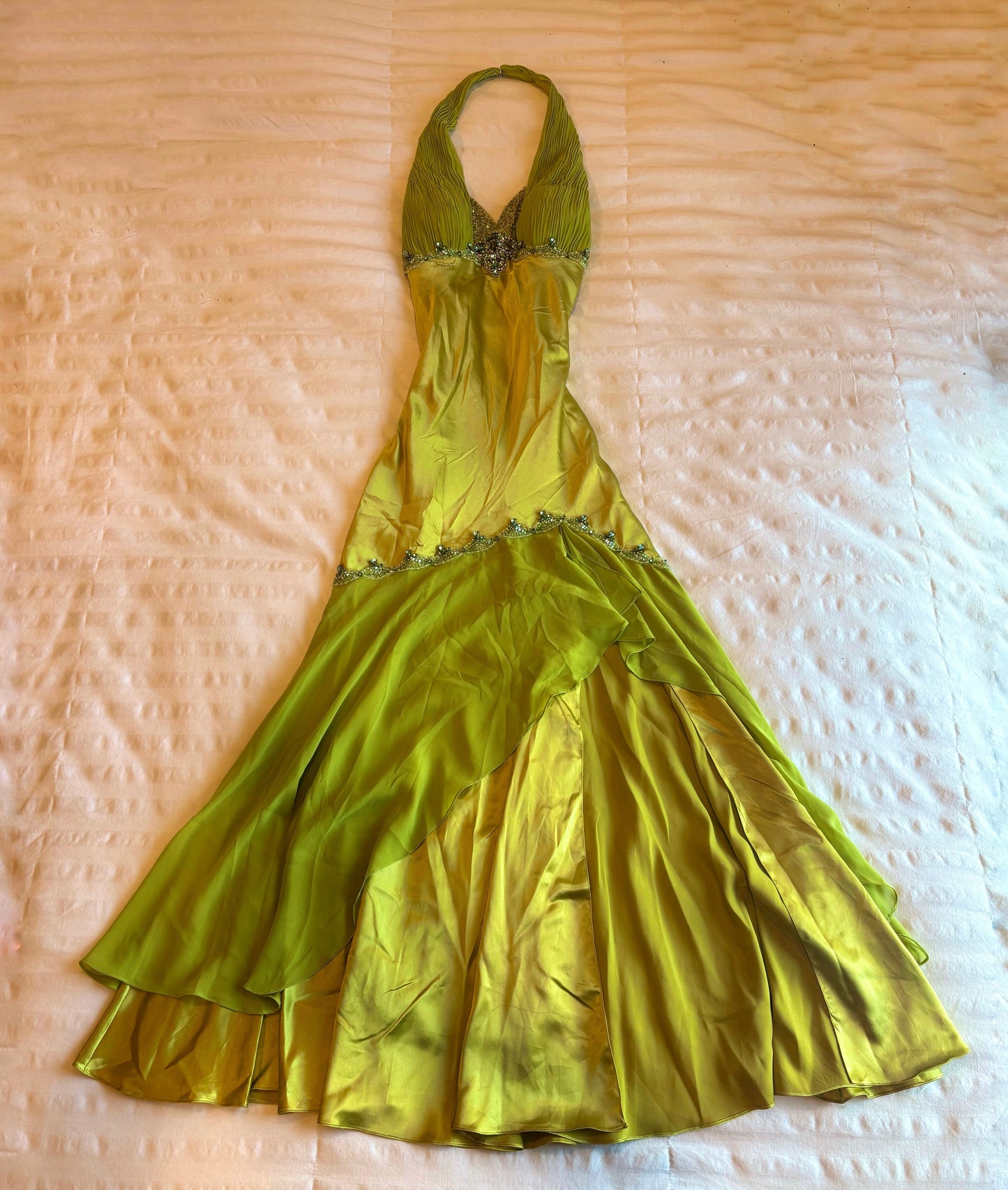 beaded fairy halter dress