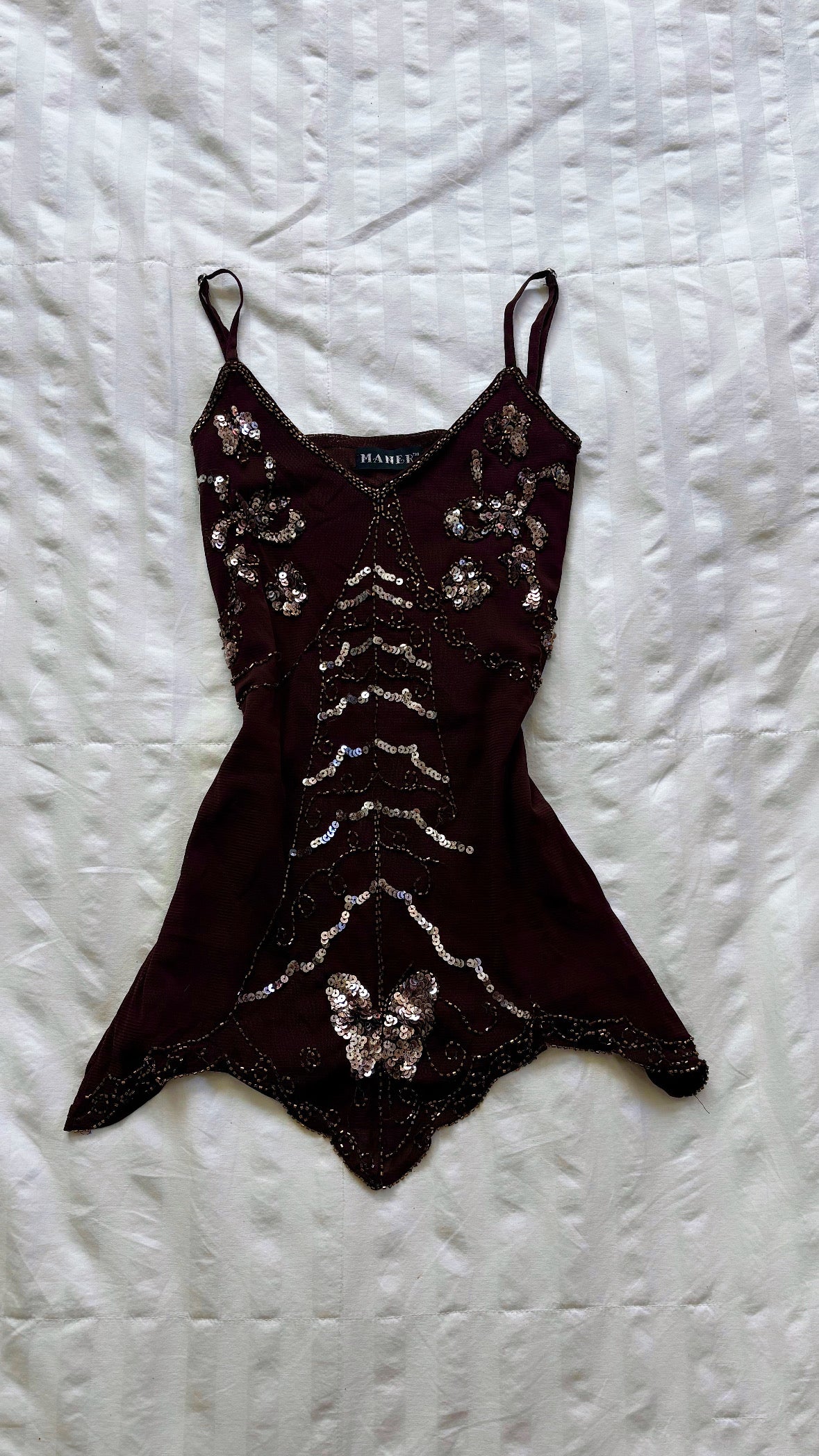 beaded top