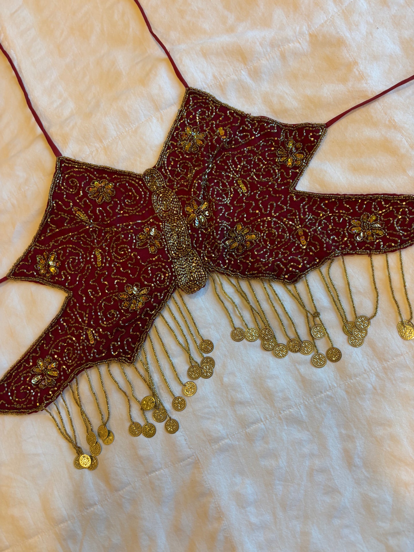 beaded top