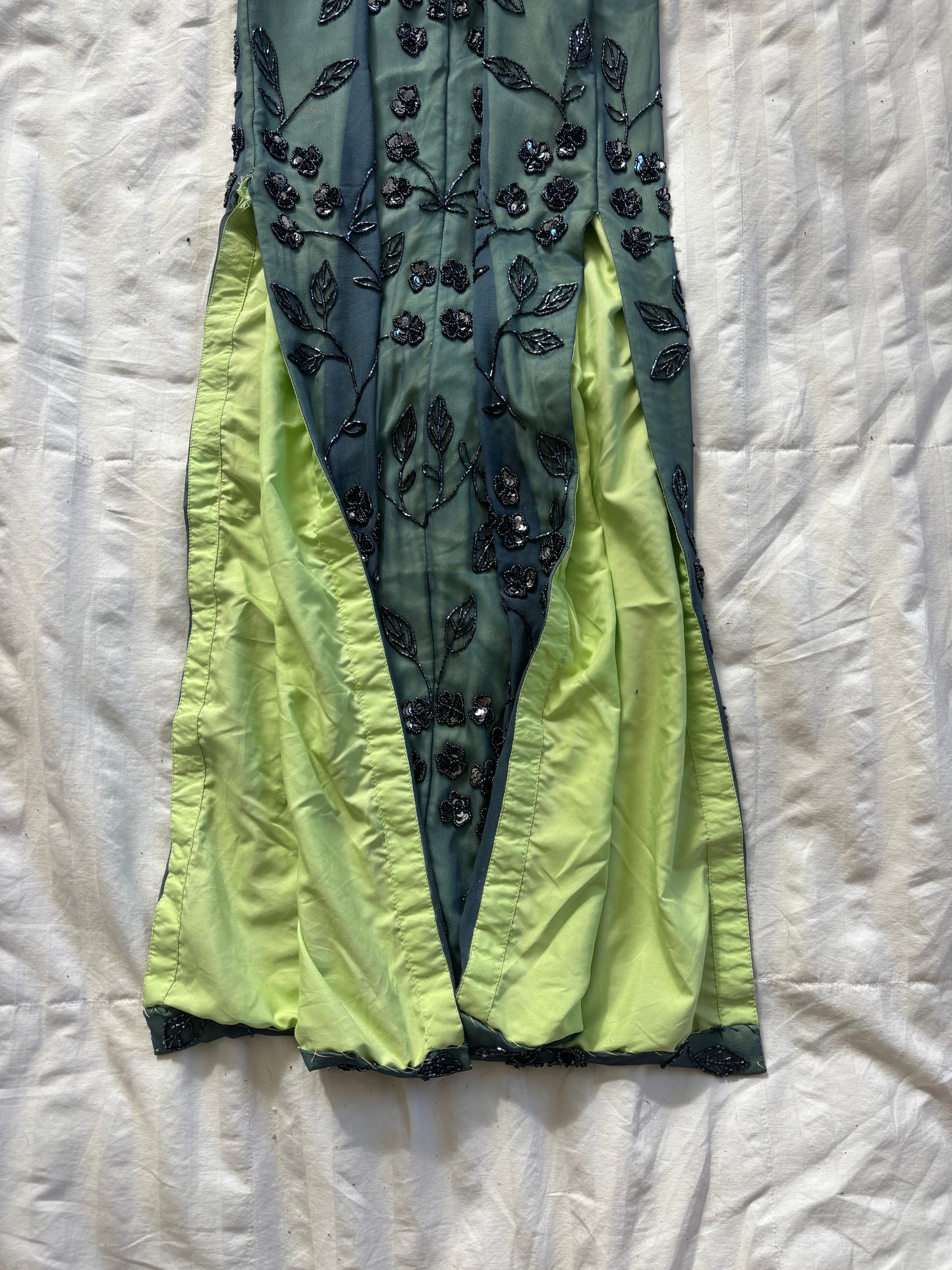 beaded dress