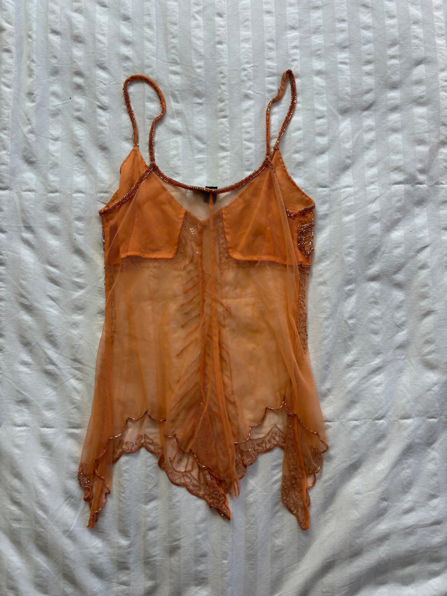 beaded top