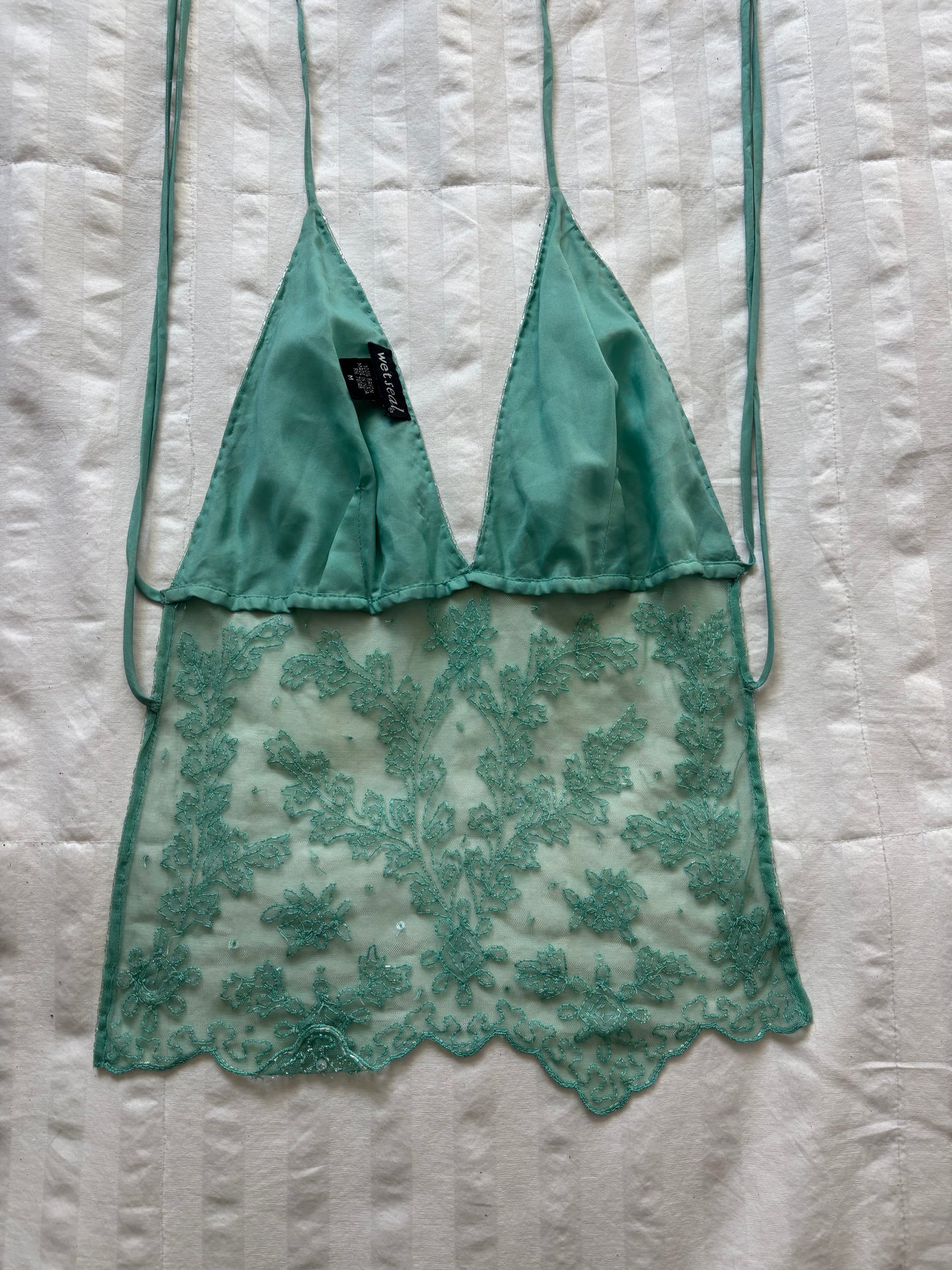 beaded fairy top