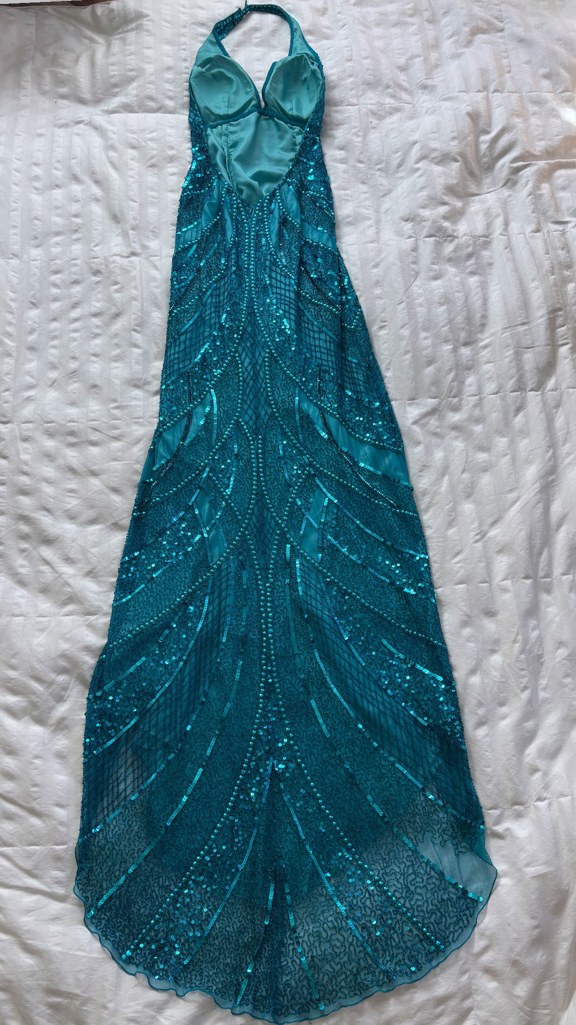 beaded scala dress