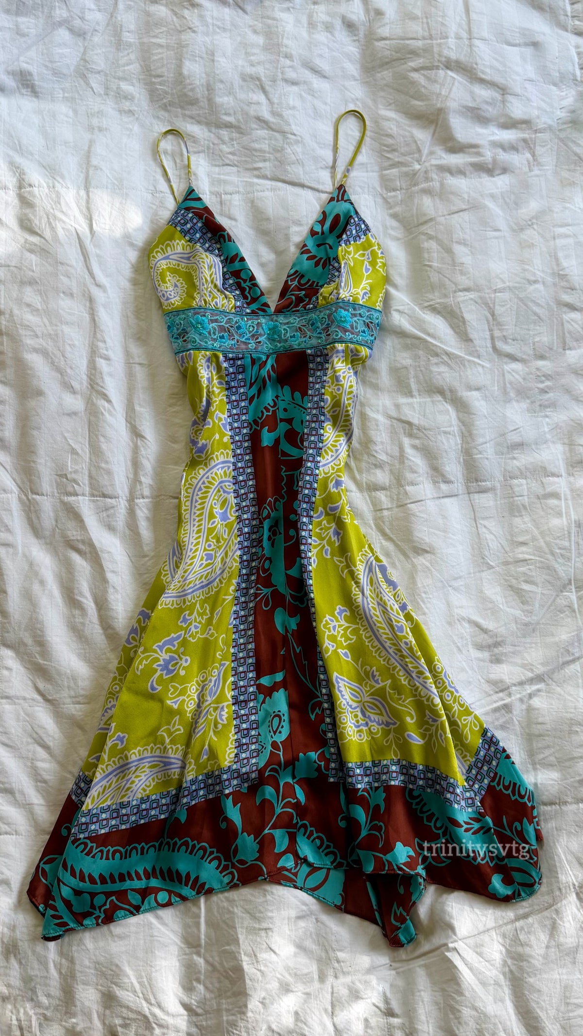 silk dress