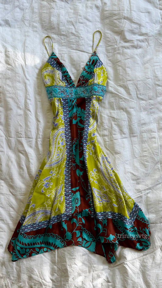 silk dress