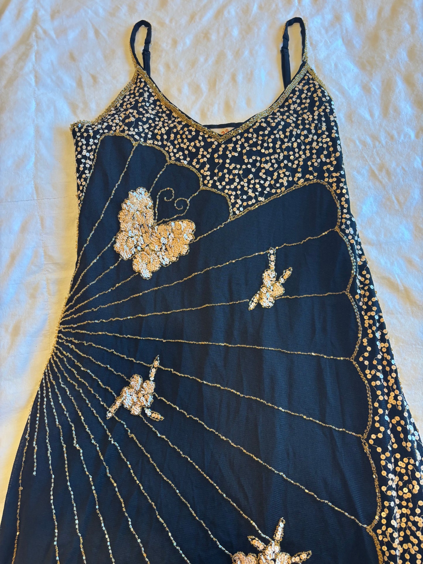 beaded fairy dress