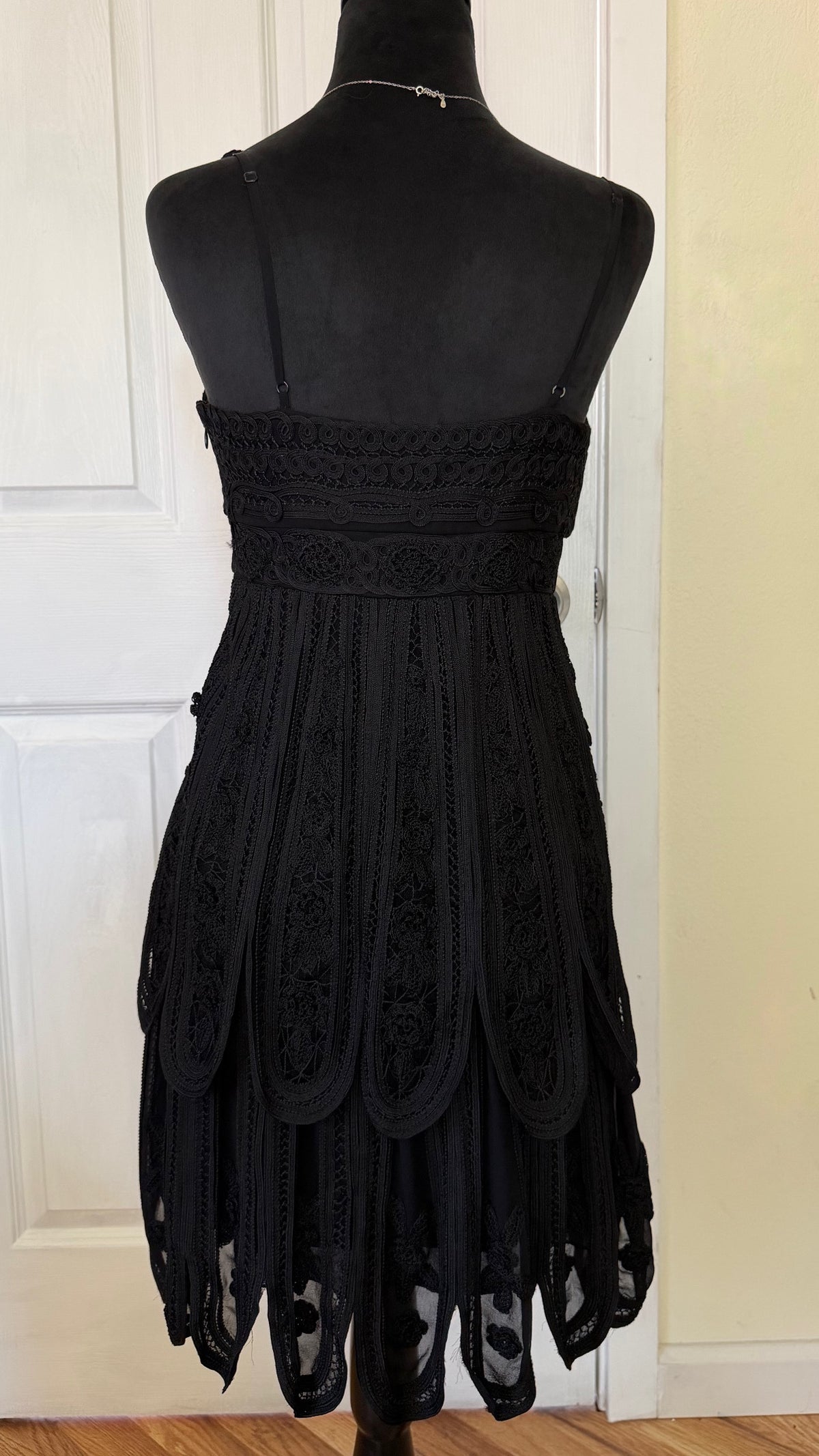 beaded sue wong dress