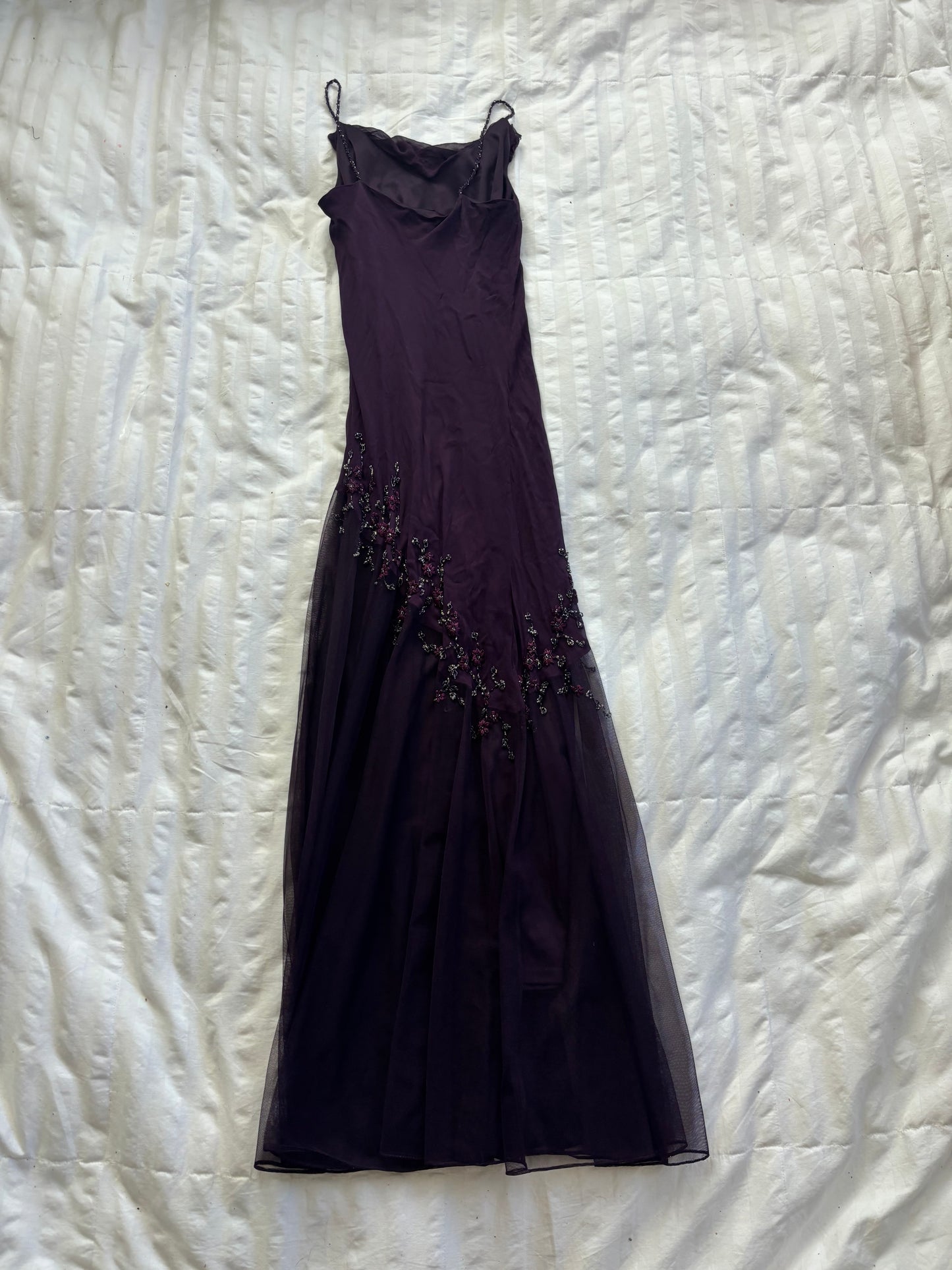 beaded dress