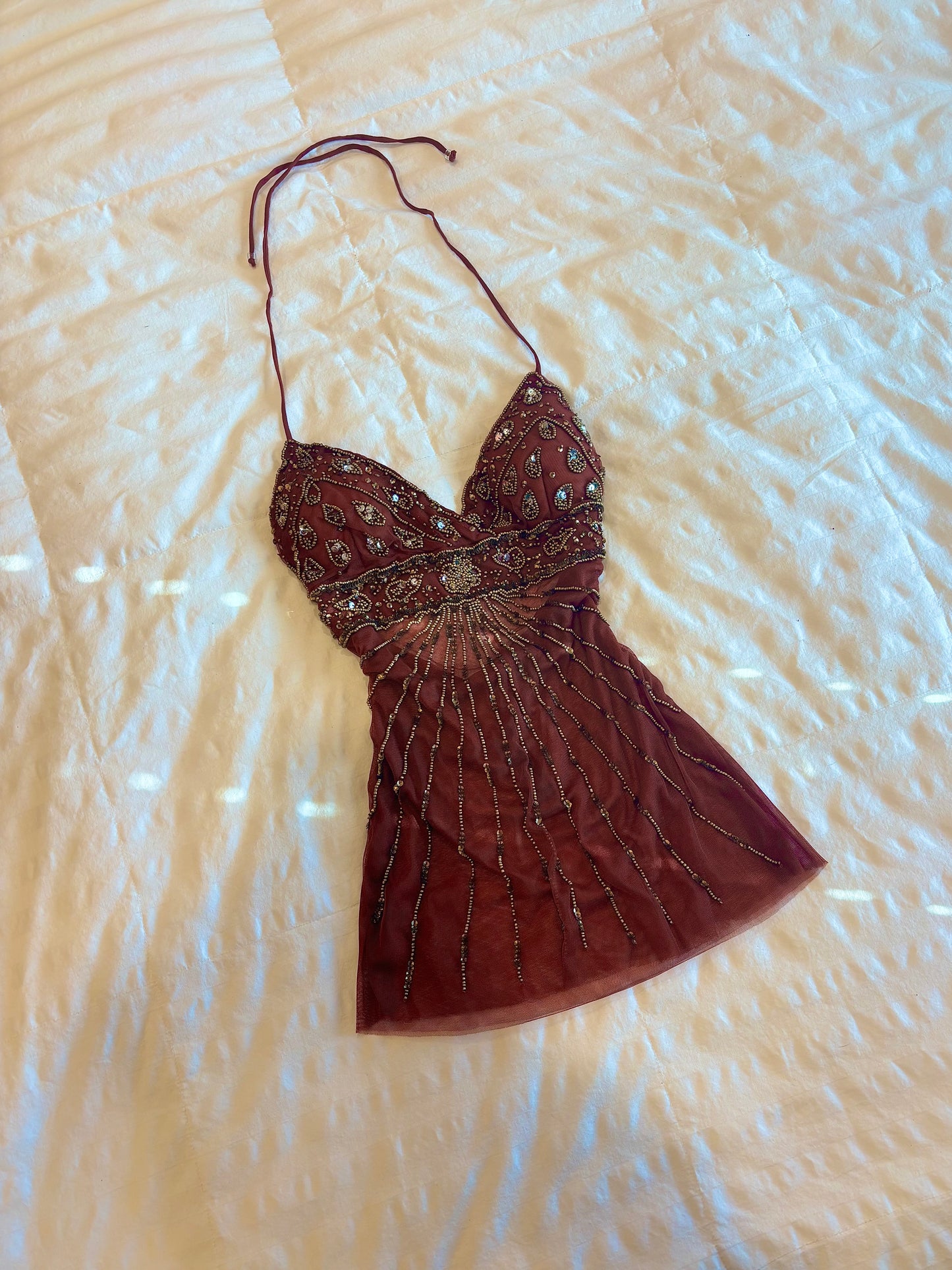 beaded top
