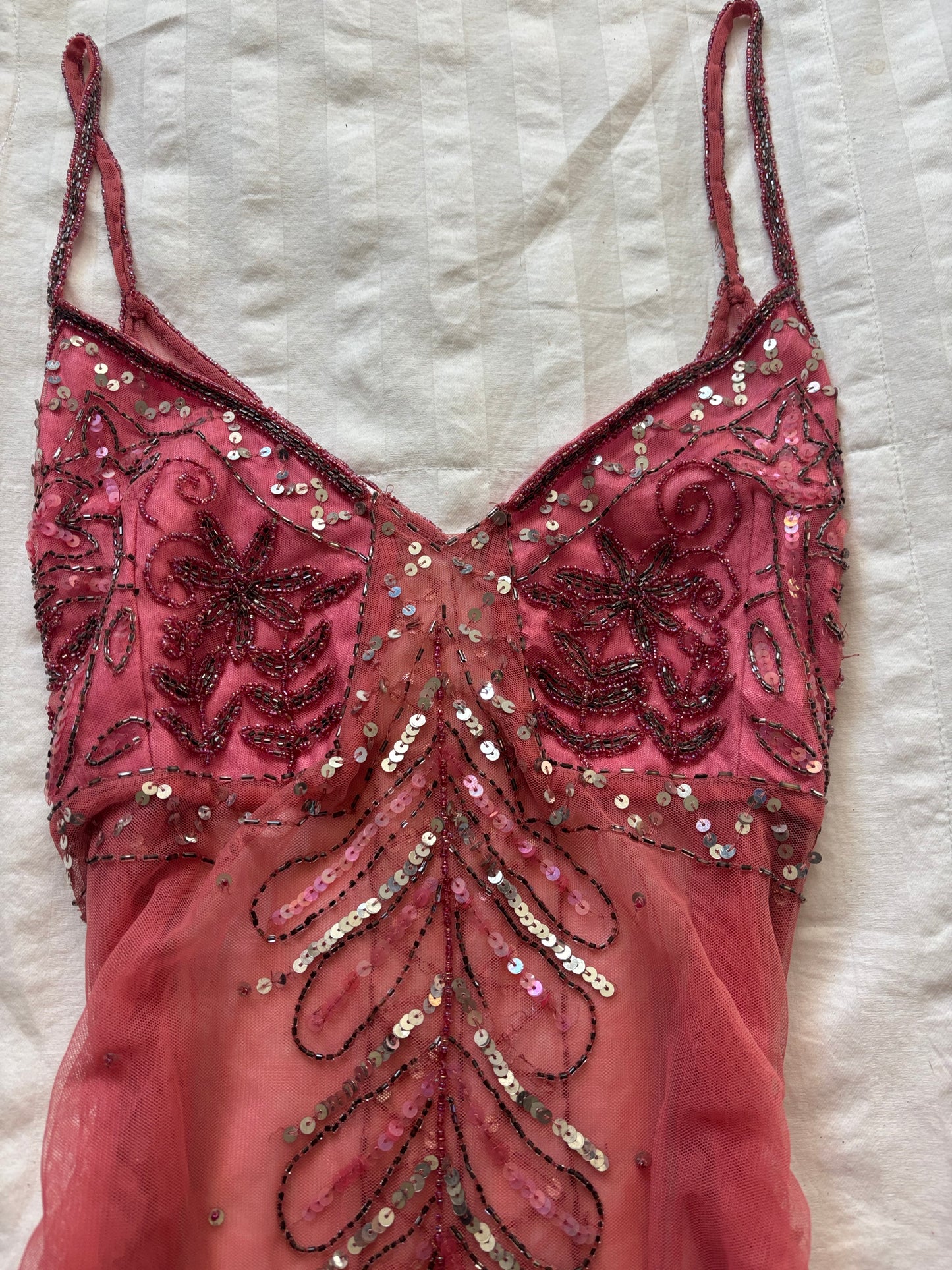 beaded fairy top