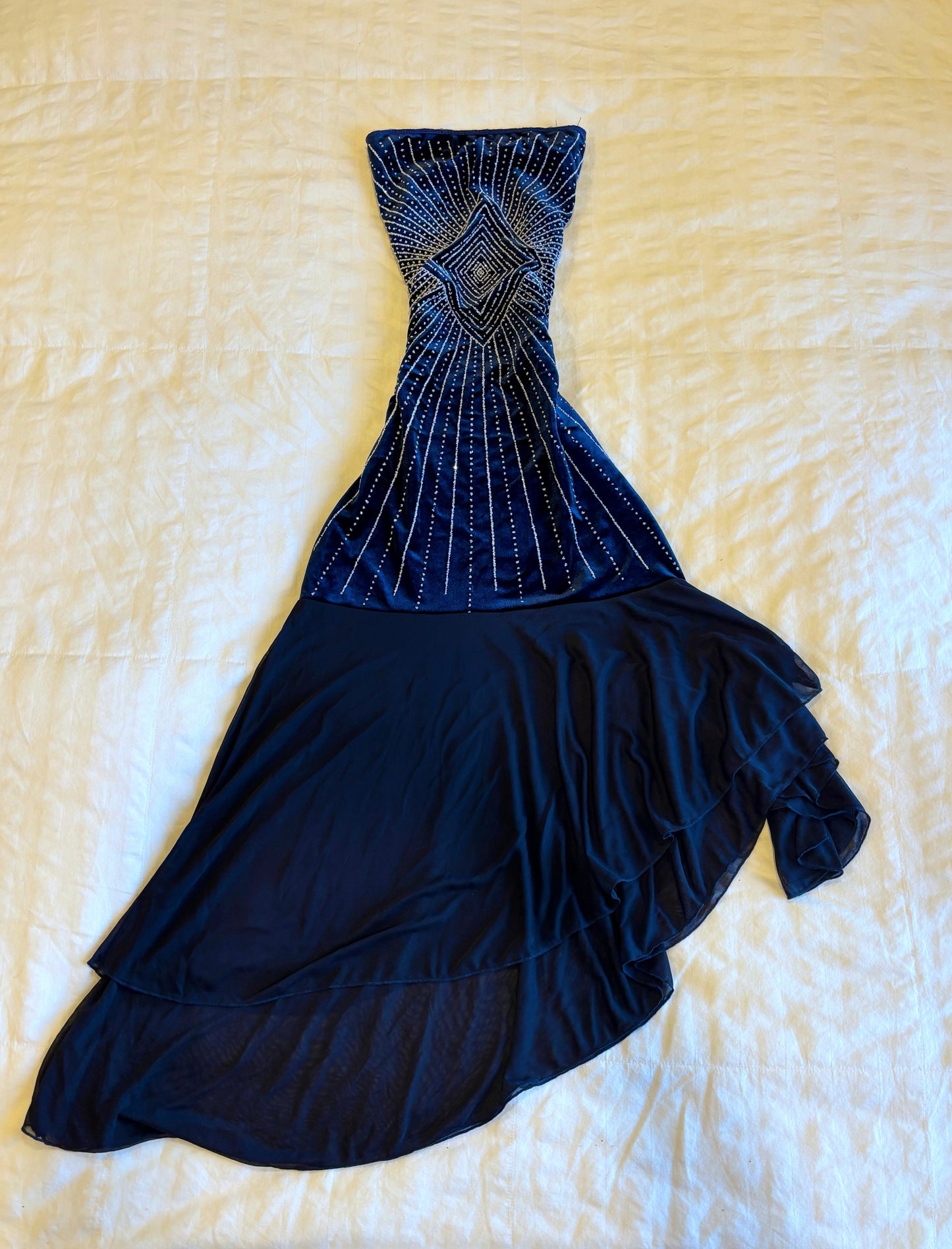 beaded maxi dress