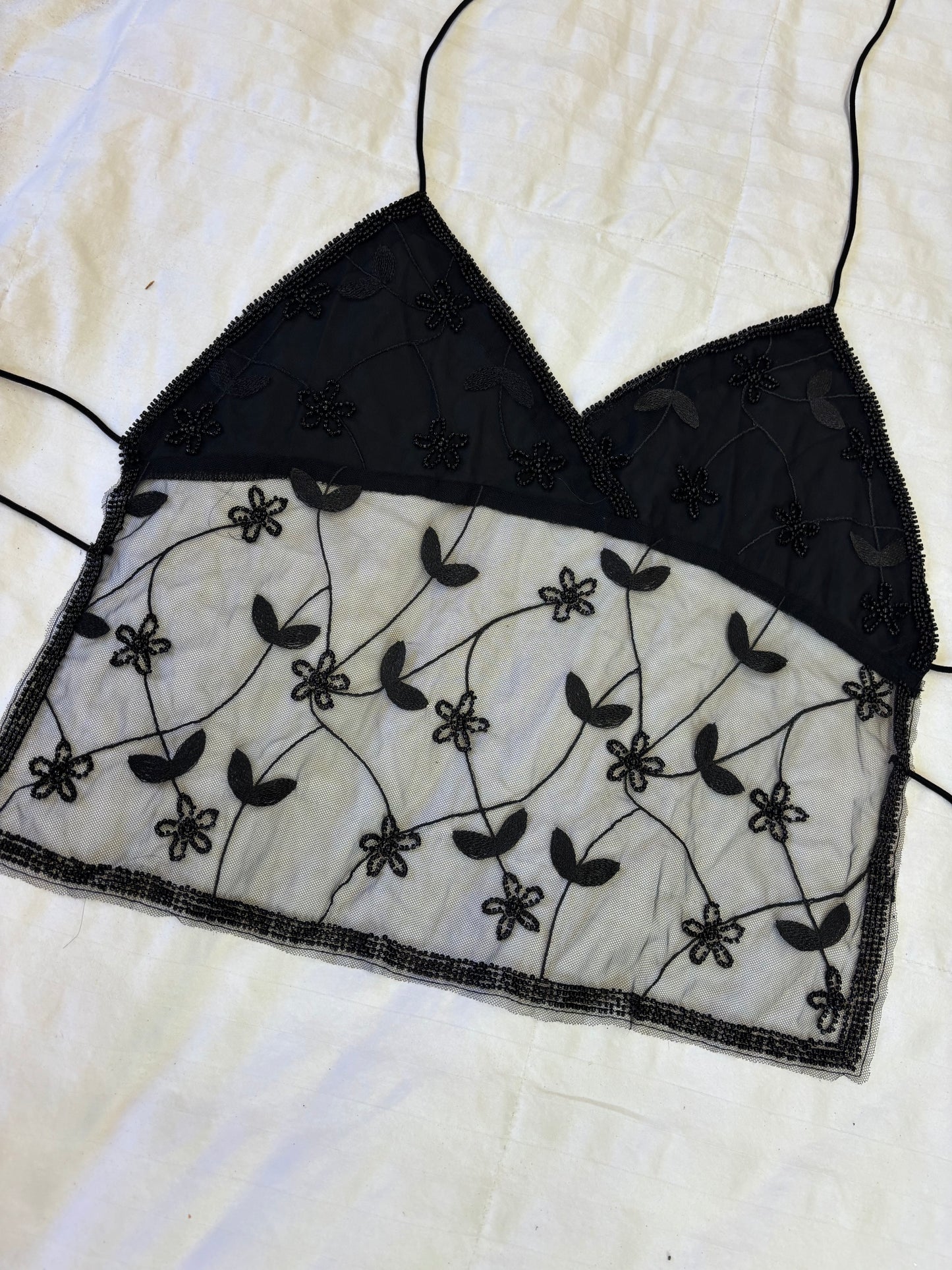 beaded top