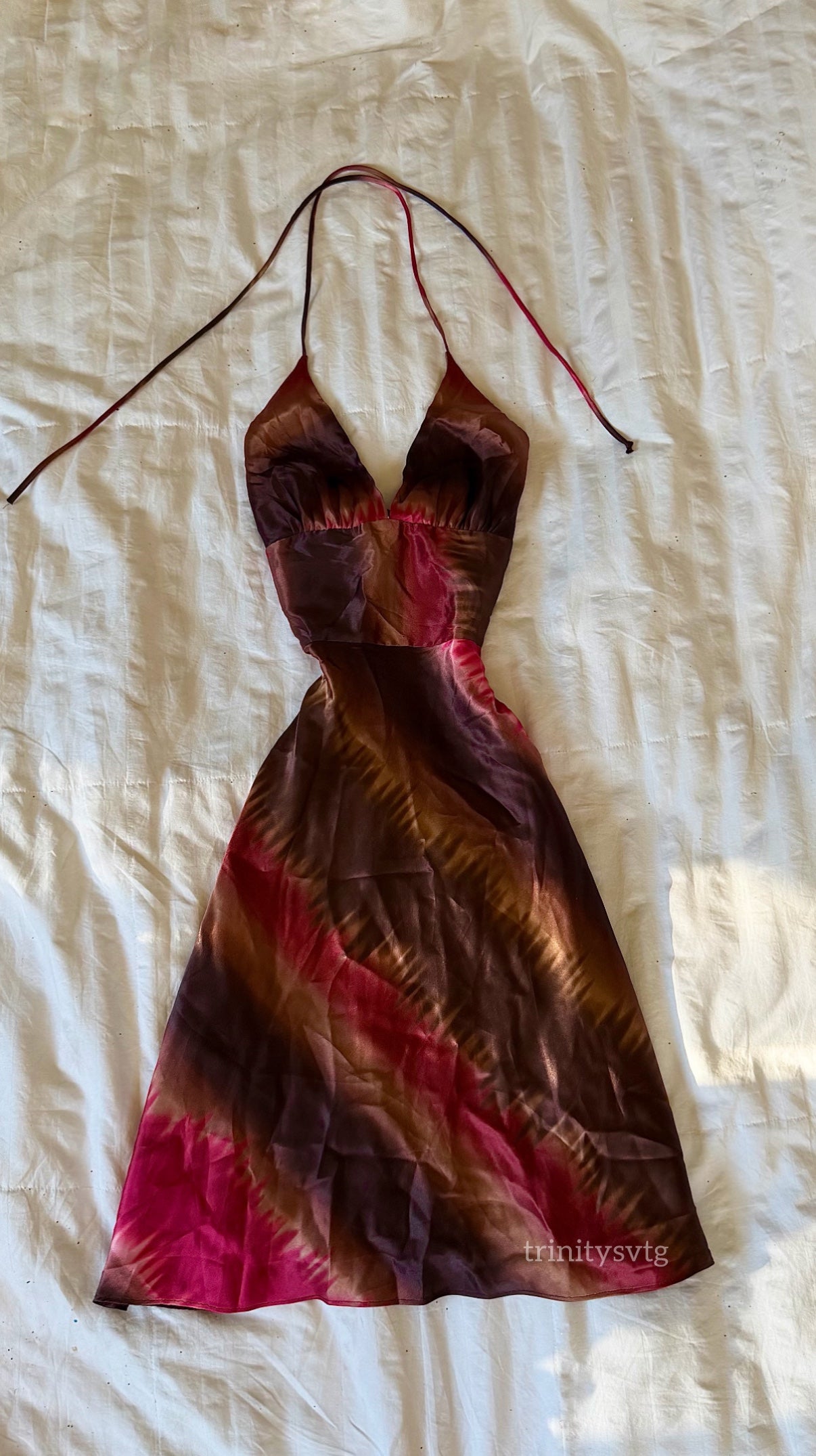adorable halter alyn paige dress