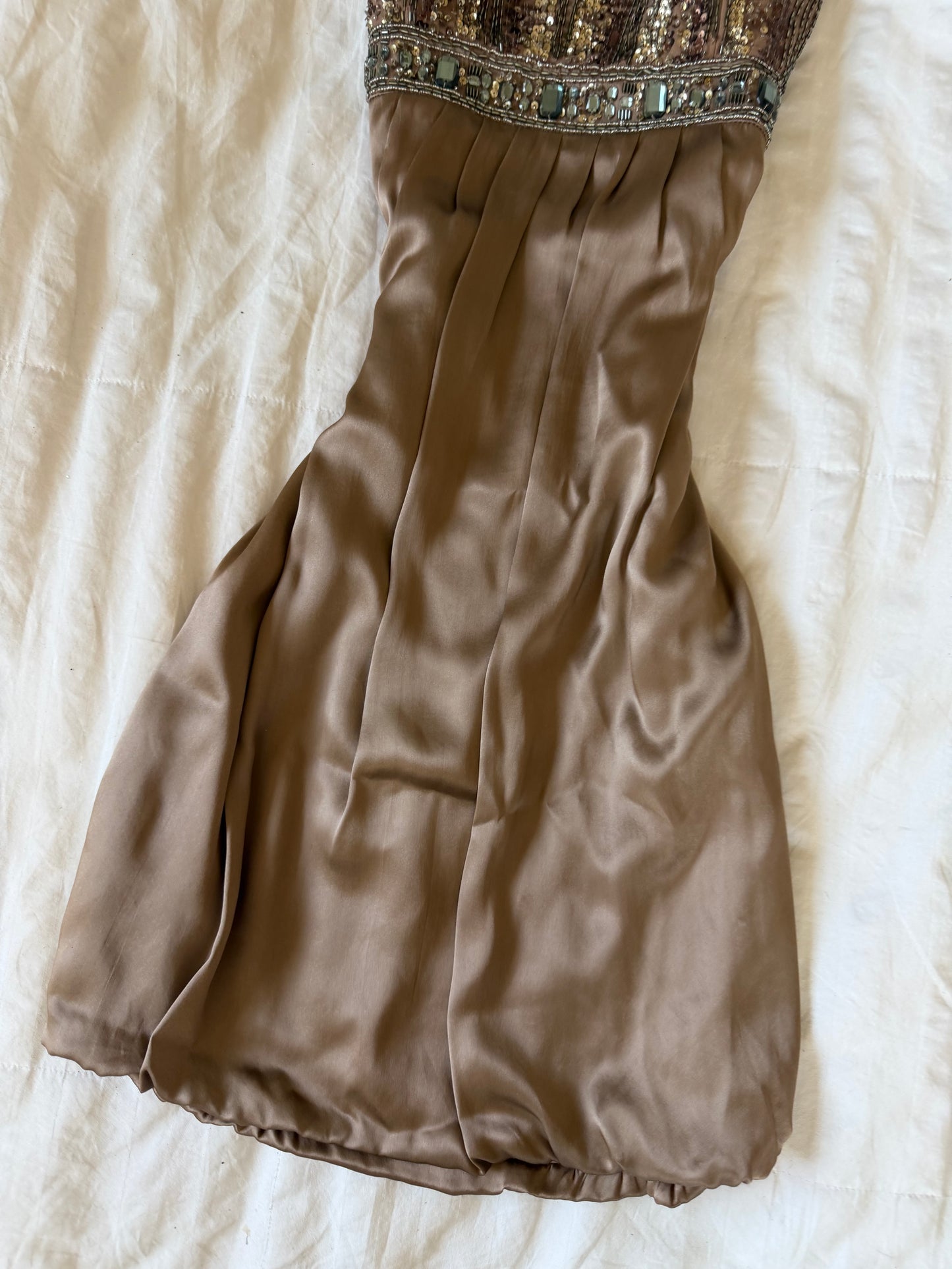 beaded  sue wong dress