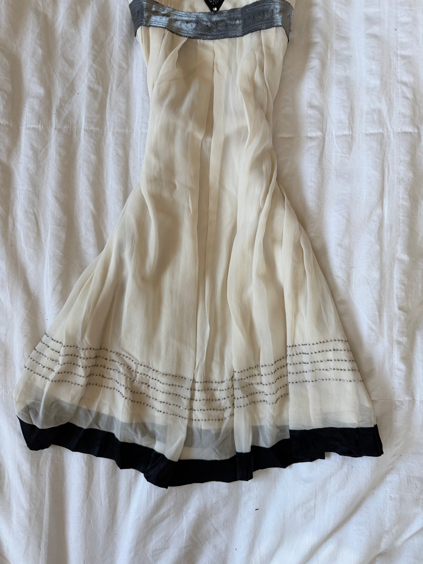 beaded  sue wong dress