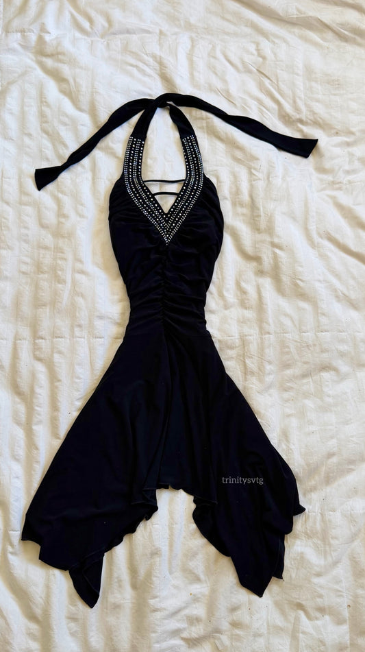 halter beleza dress