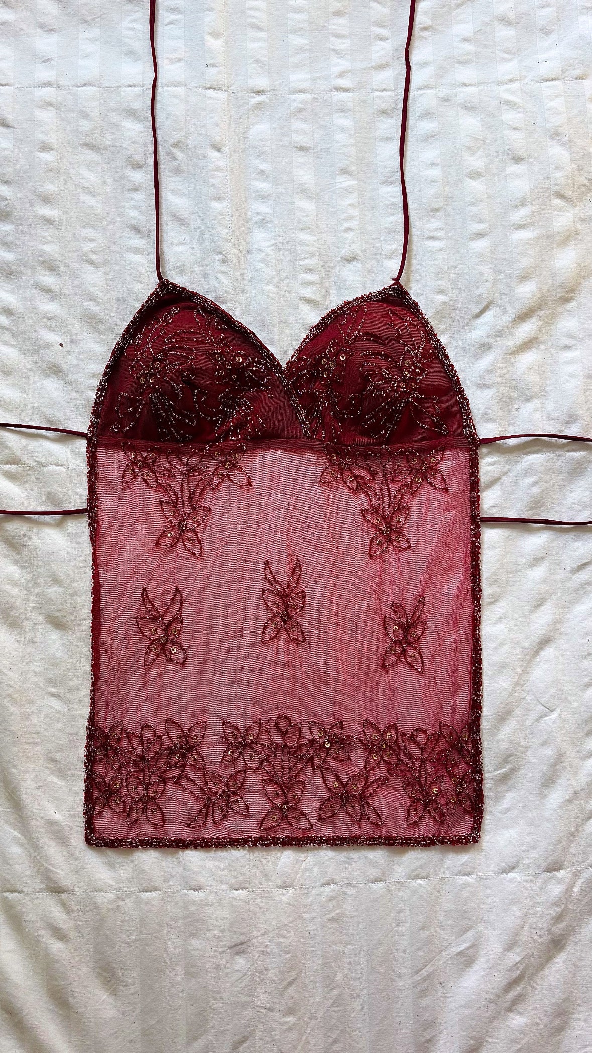 beaded top