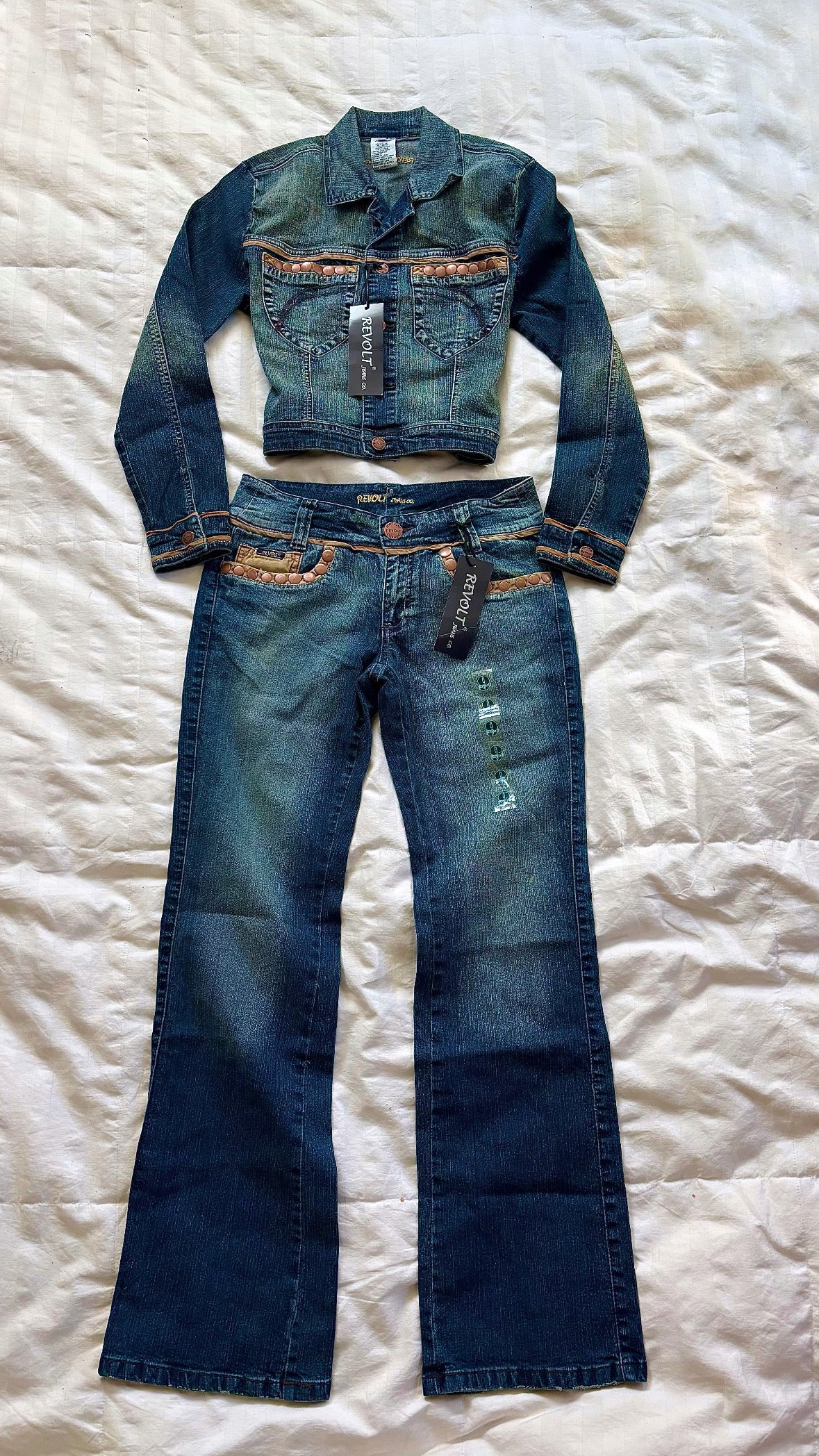 adorable                                 denim set