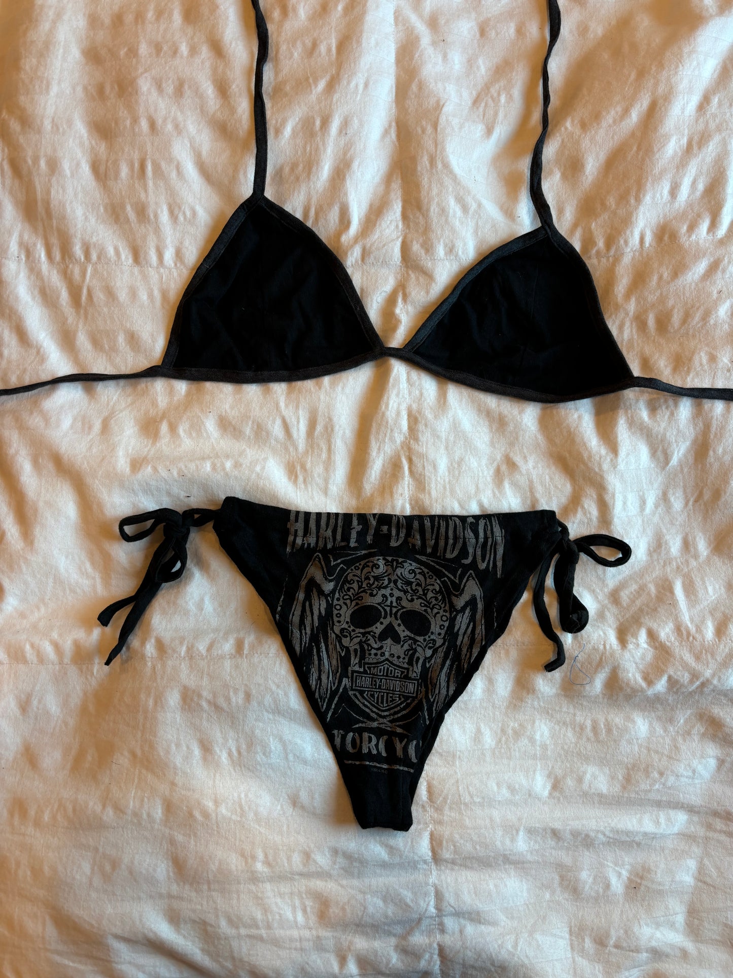 reworked harley davidson bikini