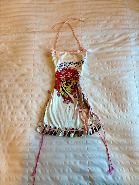 ed hardy mini dress