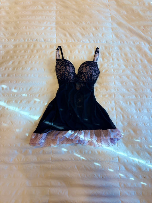 lace sophie b slip dress