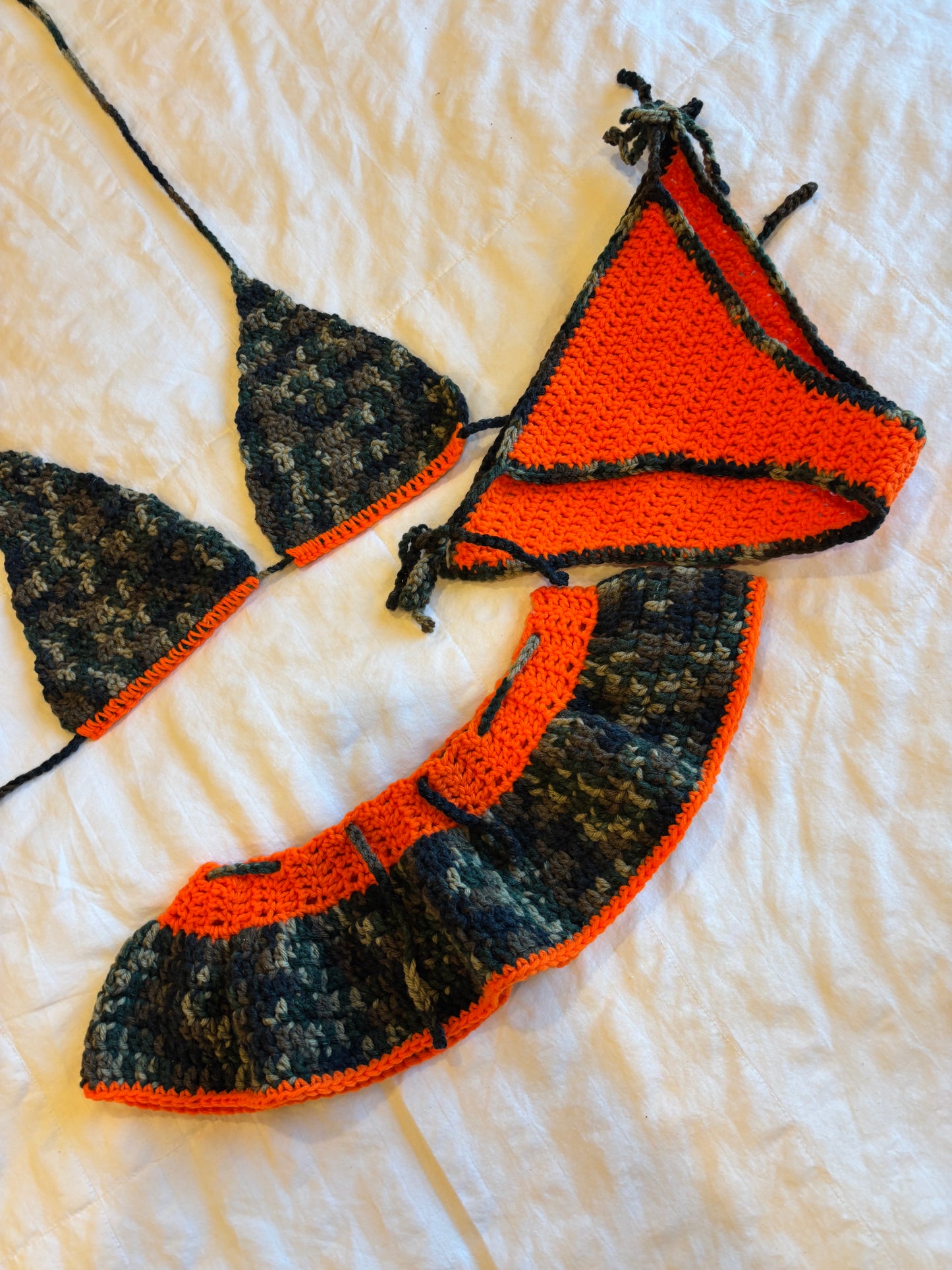 adorable        crochet set