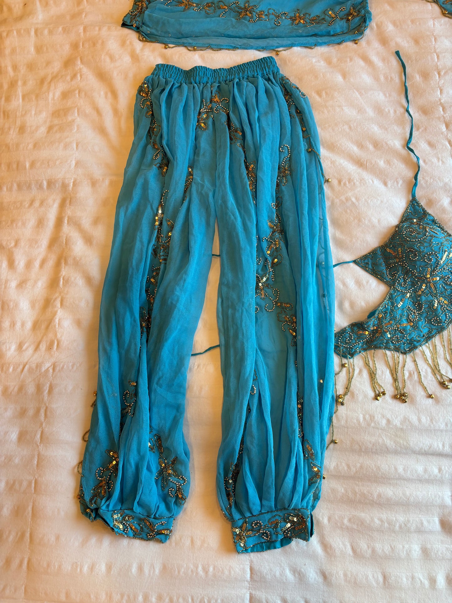 beaded butterfly festival set