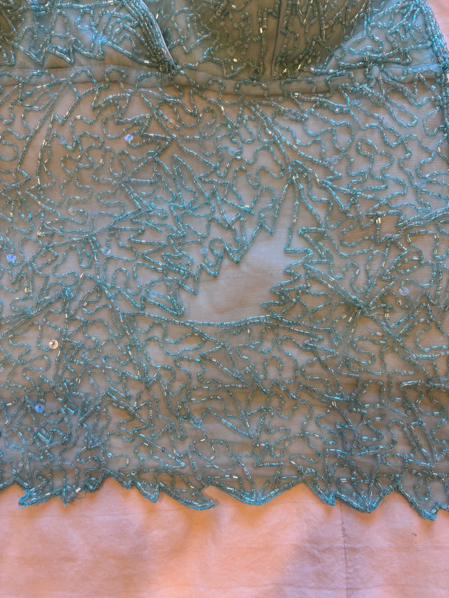 beaded top
