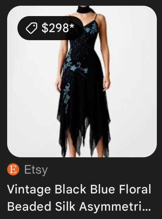 cache beaded dress set