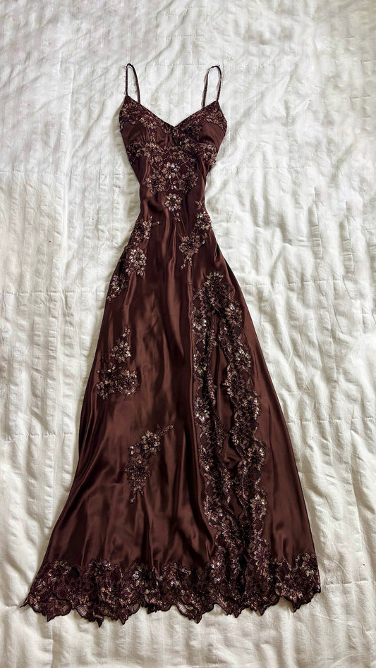 adorable                                                    beaded rare sue wong dress