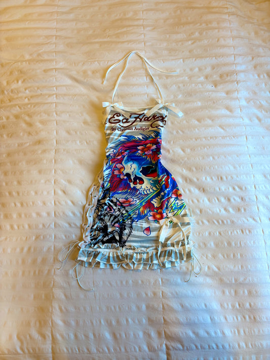 ed hardy mini dress