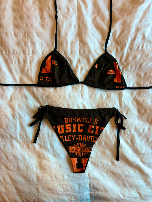 reworked harley davidson bikini