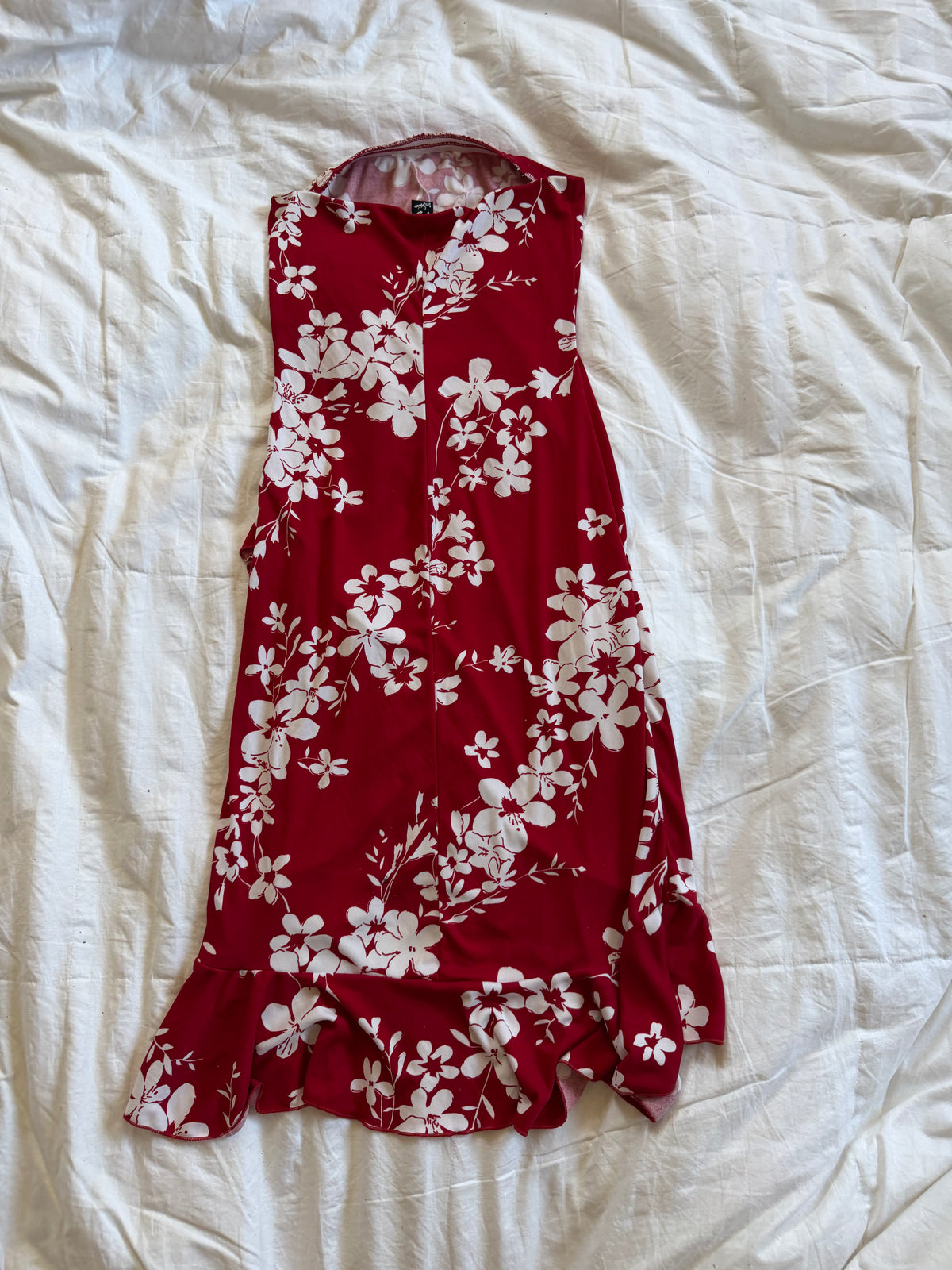 strapless dress