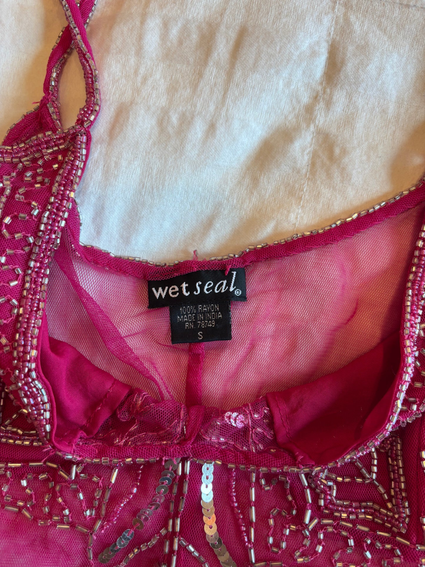 wet seal beaded top