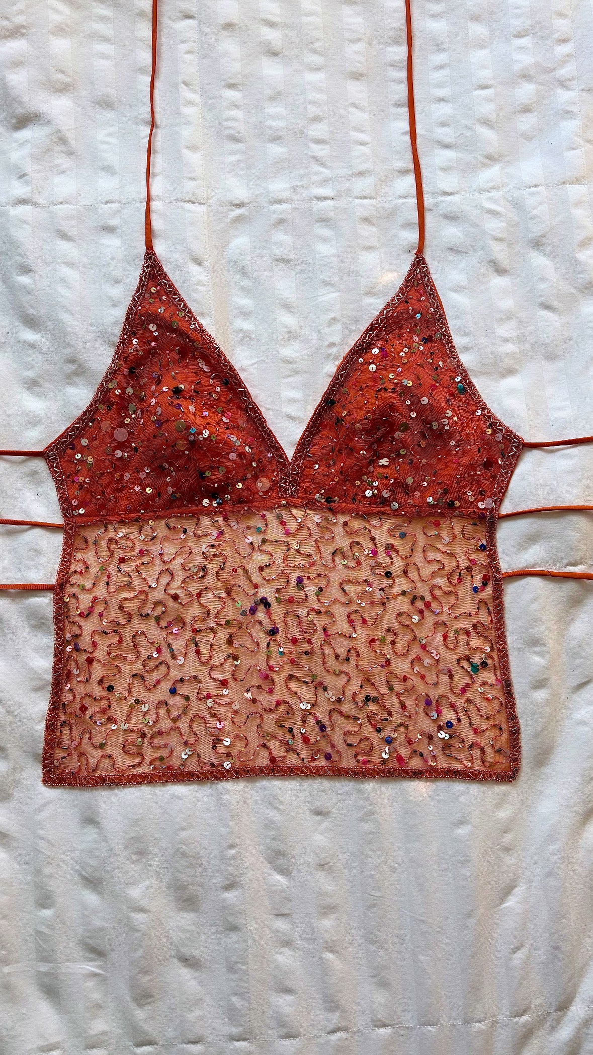 beaded top