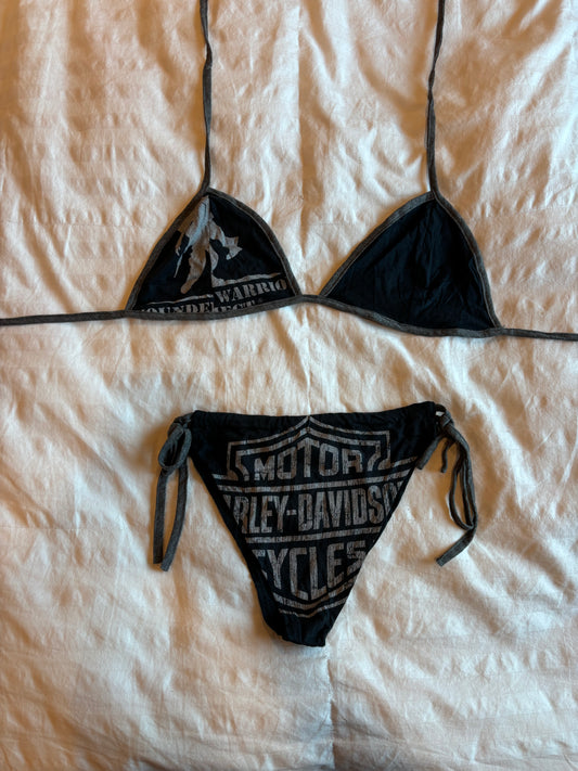 reworked harley davidson bikini