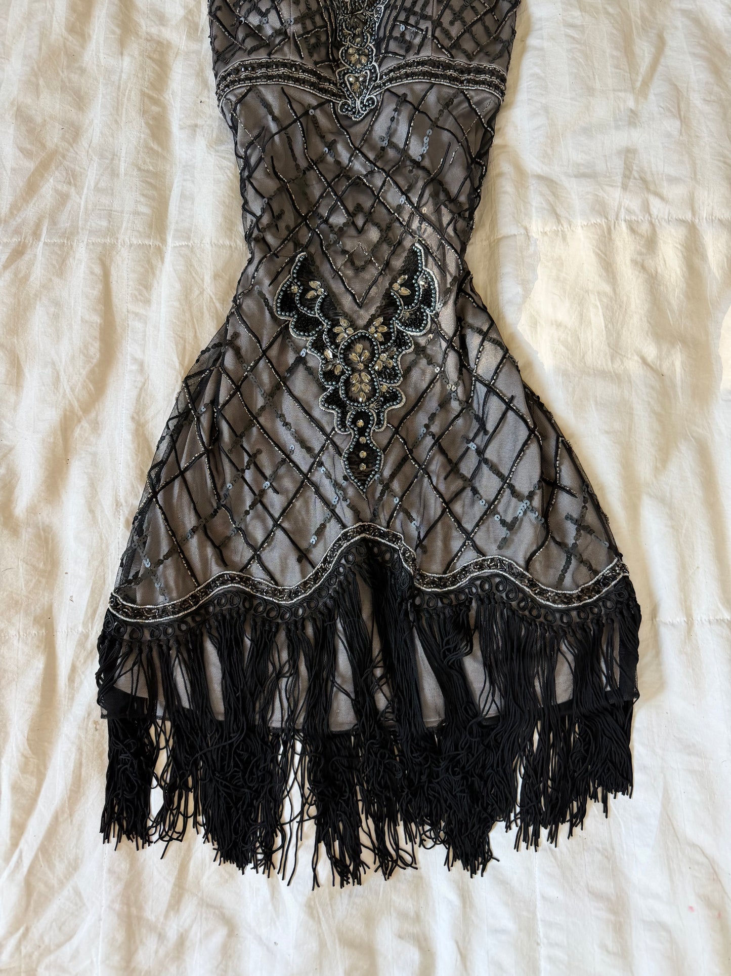 adorable beaded sue wong dress