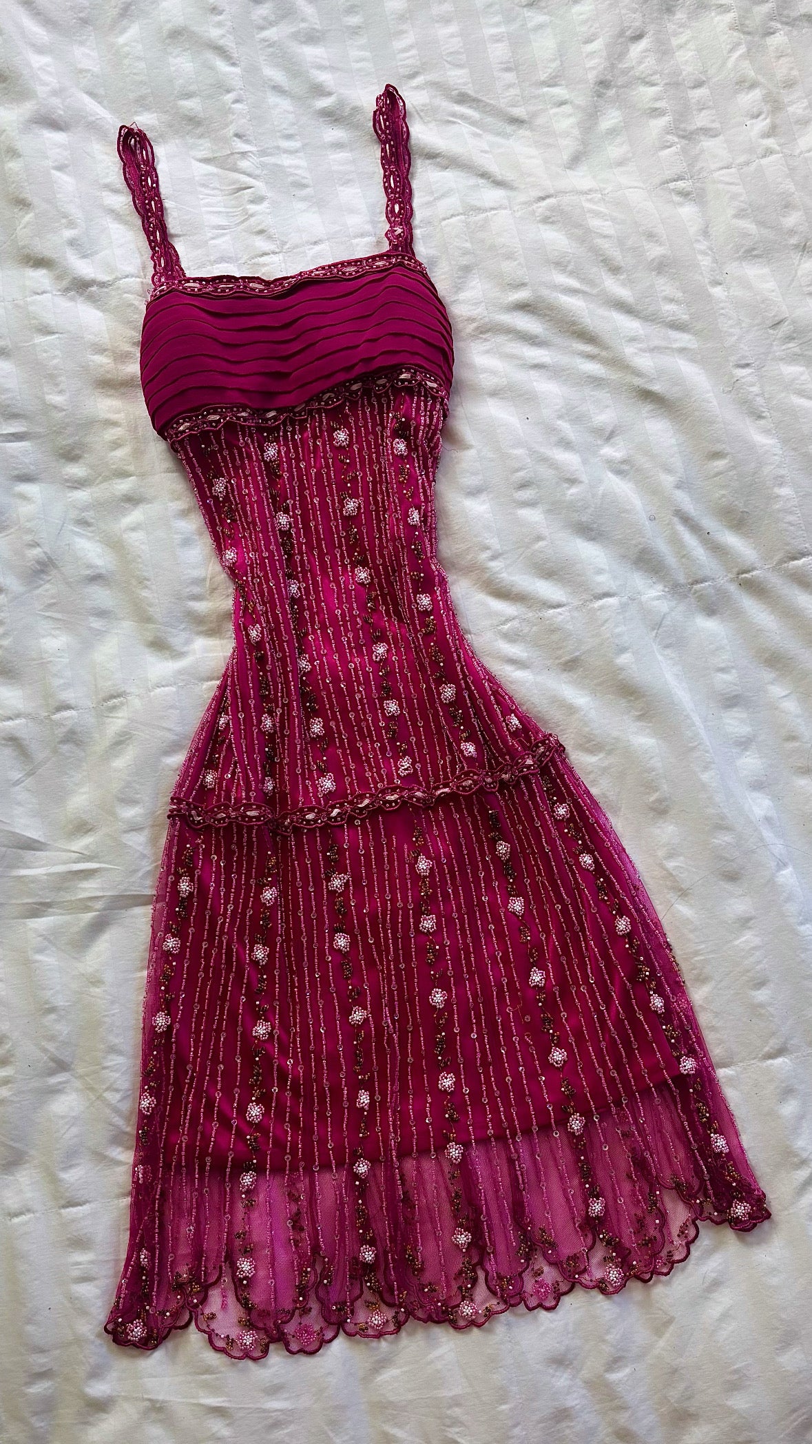 beaded sue wong dress