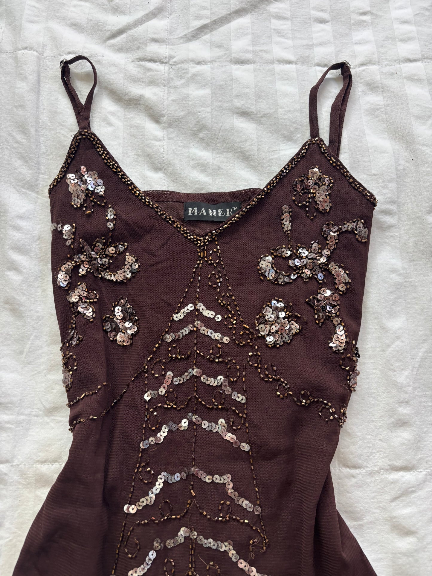 beaded top