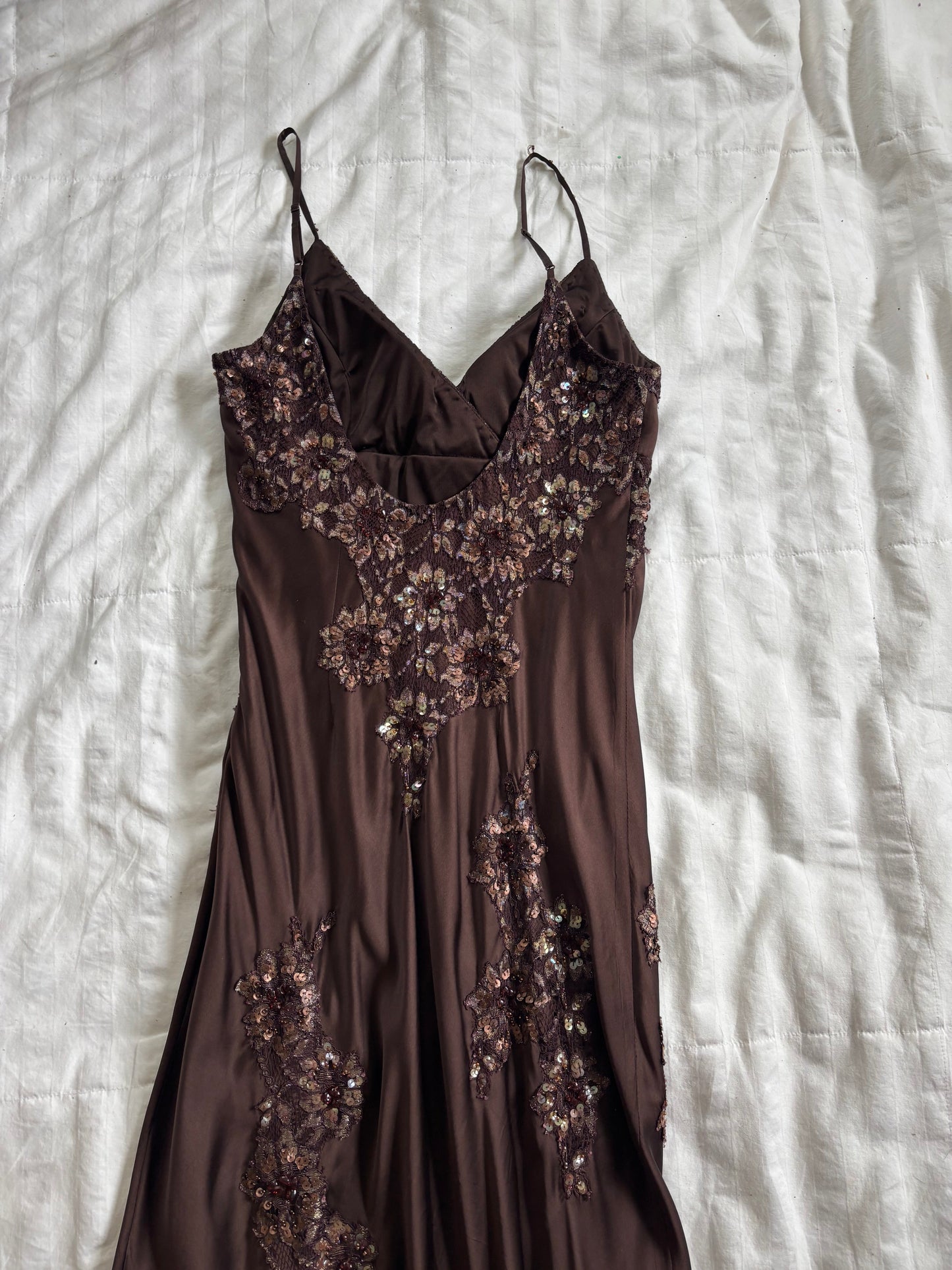 adorable                                                                         beaded sue wong dress