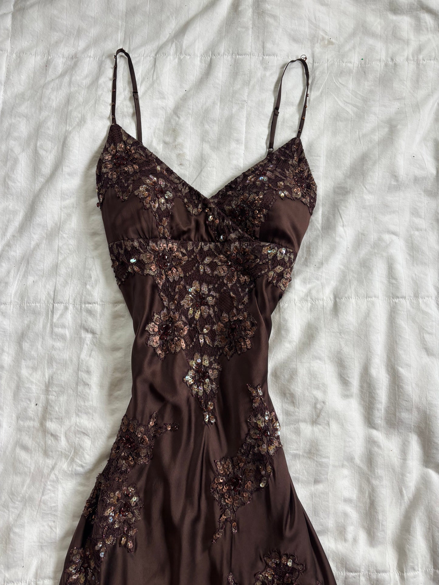 adorable                                                                         beaded sue wong dress