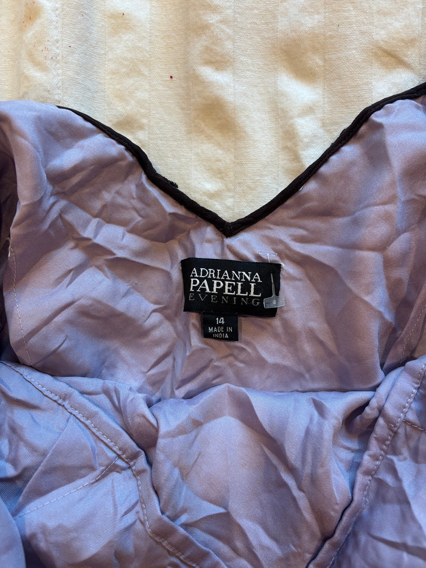 beautiful adrianna papell beaded dress